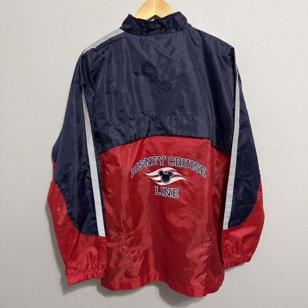 Disney Cruise Line Men’s Unisex M/L Jacket Windbreaker Pullover Embroidered